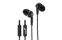 Audífonos con Micrófono Negro Genius HS-M320