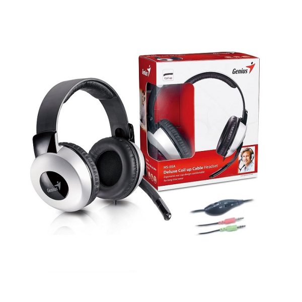 Audífonos con Micrófono Genius AUD HS-05A