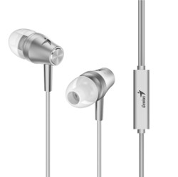 Audífonos con Micrófono Plata Genius HS-M360