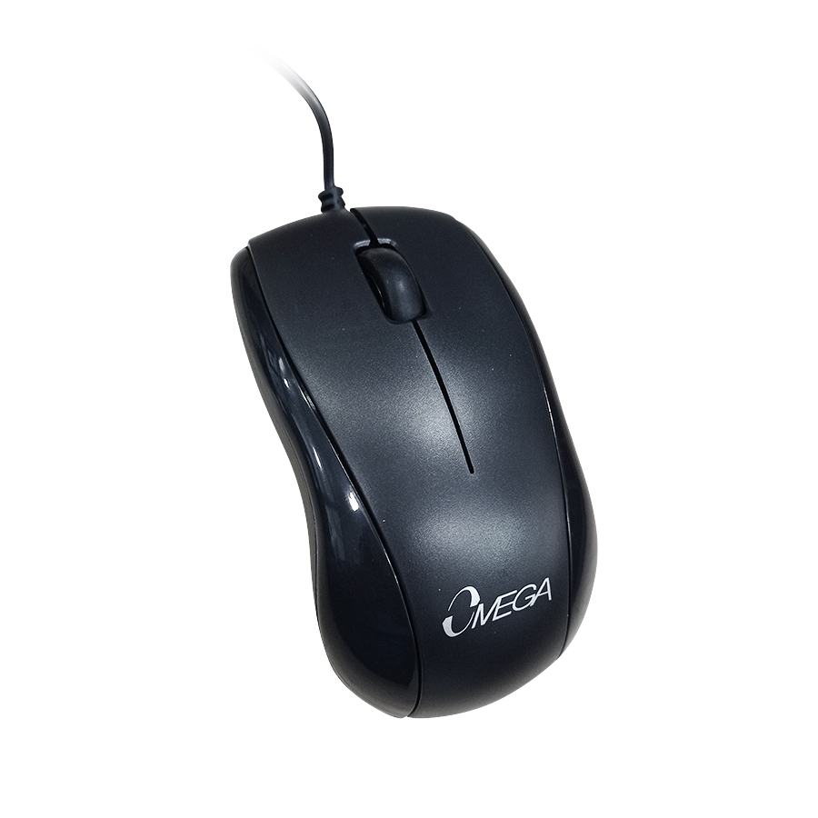 sml_4759 Mouse Óptico 3D Negro Omega