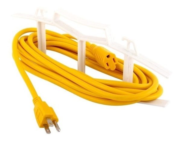Extensión Eléctrica 10mt Amarilla Uso Rudo 14AWG