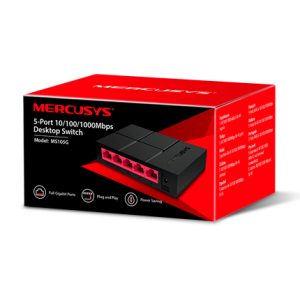 Suiche Red 5 Puertos Escritorio Mercusys