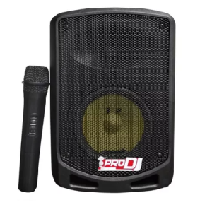 Cabina Activa 6" con Micrófono Pro Dj