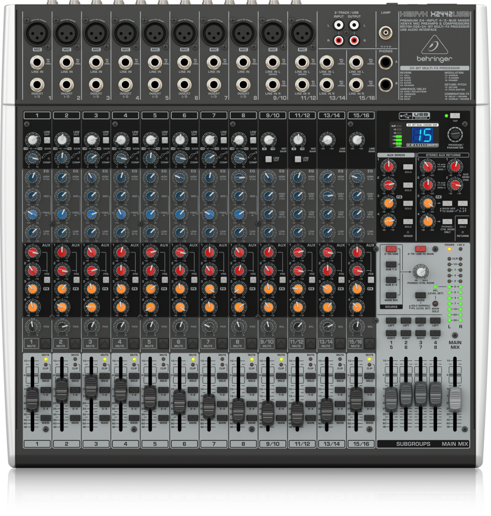 Mezclador Behringer X2442USB X2442USB P0A0M Top XL 975x1024