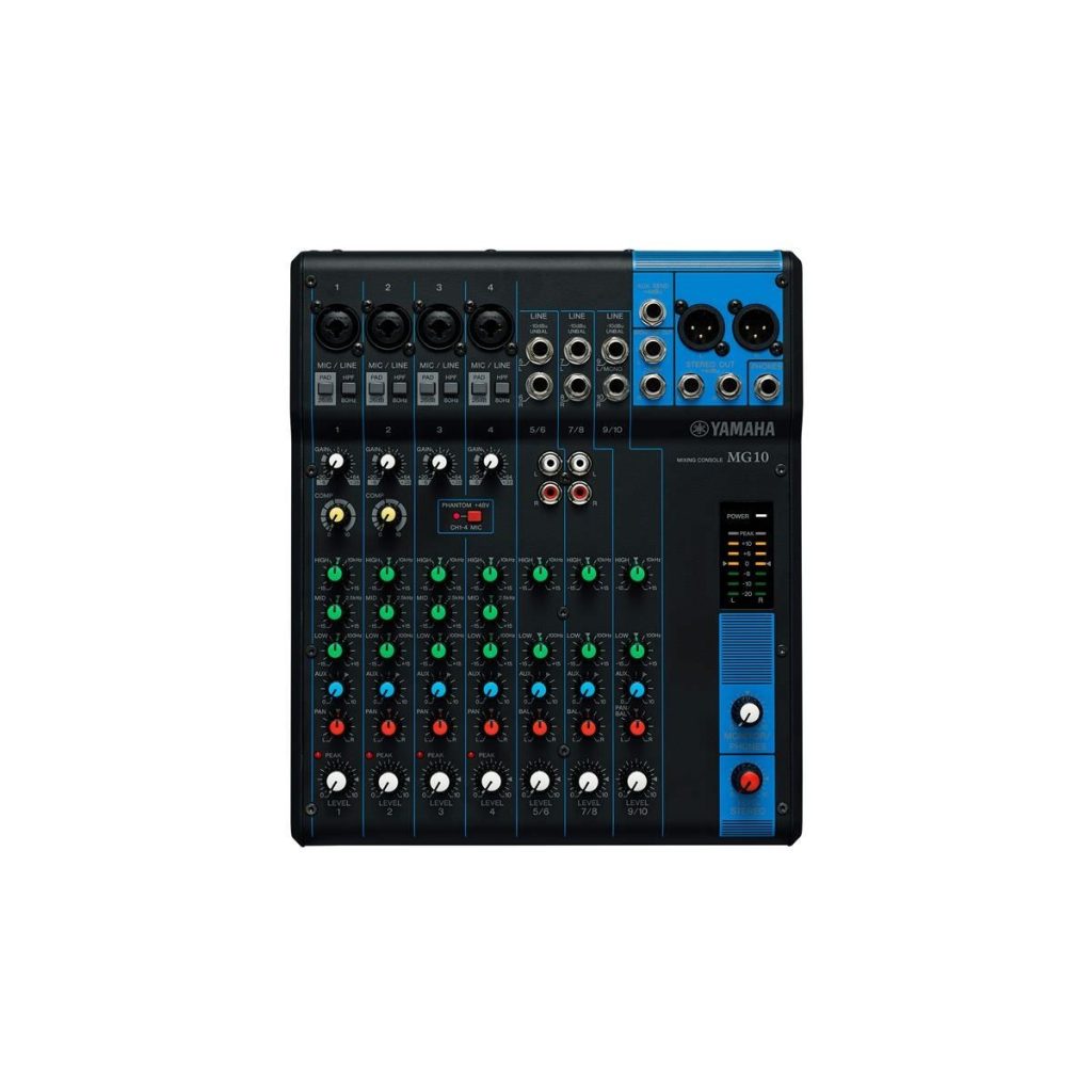 Mezclador Pasivo Yamaha MG10 Consola De Mezclas Yamaha Mg10 1024x1024