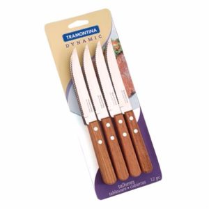 Cuchillos para Asado en Madera Tramontina Dynamic Set x12