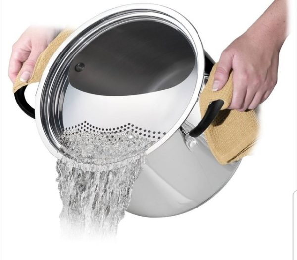 Olla Gourmet para Spaguetti con Tapa Colapasta Tramontina
