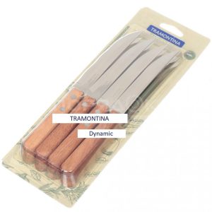 Cuchillos para Asado Sin Sierra Tramontina Dynamic Set x12
