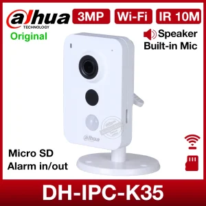 Cámara IP Tipo Cubo Dalhua 3MP  DH-IPC-K35N