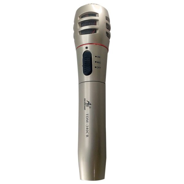 Micrófono Inalámbrico Cromado  TDM-340CR