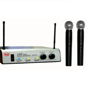 Micrófono Inalámbrico 2 Canales UHF  TWM-322