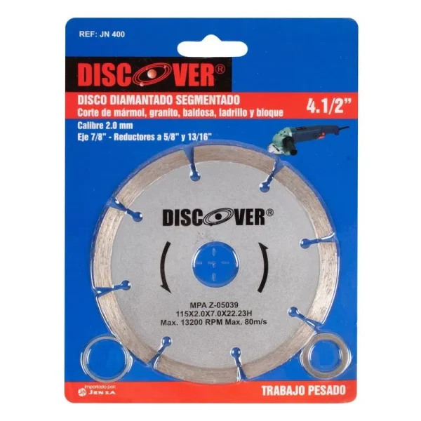 Disco Diamantado Discover JN 400