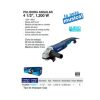 Pulidora 4.1/2" 1200W Toolcraft TC5477 - Image 2