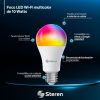 Bombillo Led RGB Wifi para Alexa/Google 10W Steren - Image 4