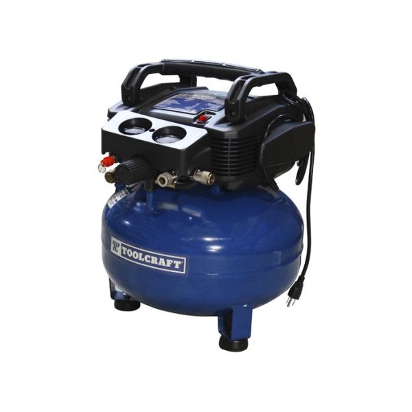 Compresor de Aire Portátil Auto lubricado 1.5HP 24lb Toolcraft