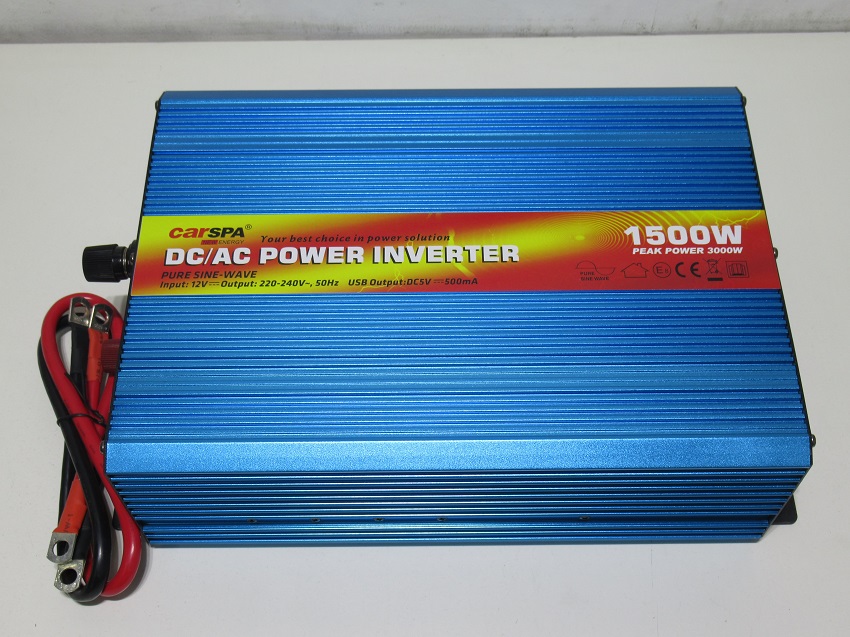 1-13 Inversor de Voltaje Onda Pura Carspa 500W 12V - Image 3