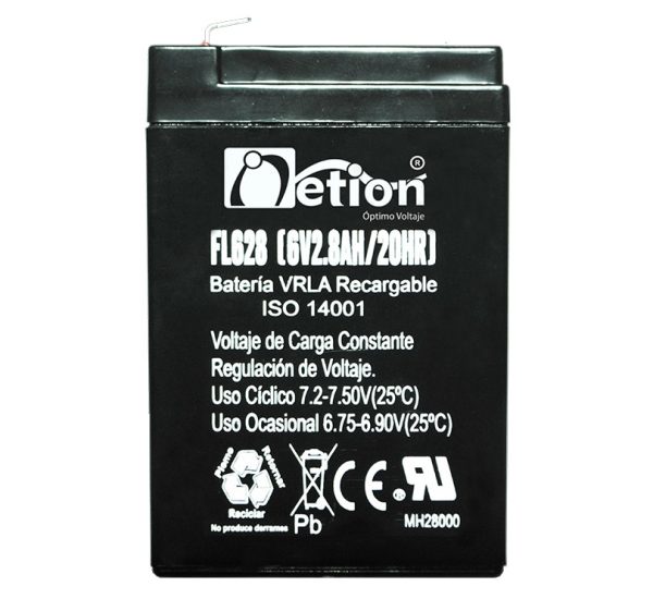 Batería  Slim Netion 6V 2.8A