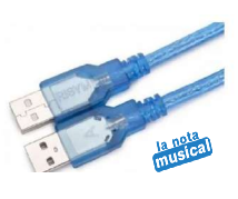 Cable de Datos USB Macho - Macho 3 Metros