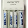 Cargador de Pilas + 4 Pilas AA 1500mAh Beston - Image 4