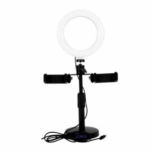Anillo o aro de  Led para Mesa usando Celular Pro Dj