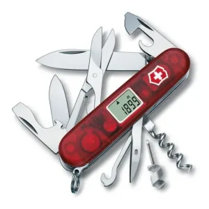 Navaja Traveller en Rojo Transparente Victorinox