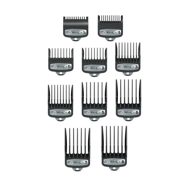 Guías para Maquina de Peluquería Set x 10 Piezas Wahl