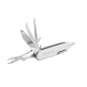 Navaja en Acero Inoxidable Tipo Suiza 10 en 1 Toolcraft