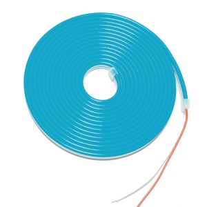 Cinta Led Azul Hielo de Neón Flexible 12V x 5 Metros