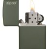 Encendedor Verde Mate Zippo - Image 2