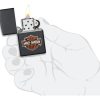 Encendedor Harley Davidson Negro Mate Zippo - Image 3