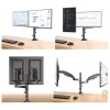 Soporte de Brazo Flexible para Dos Monitores 22''a 32'' - Image 2