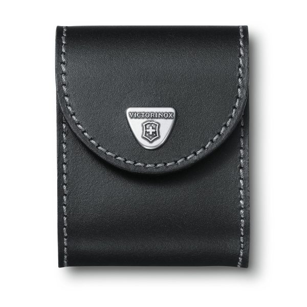 Estuche Negro en Cuero para Navaja Victorinox VI.4.0521.XAVT