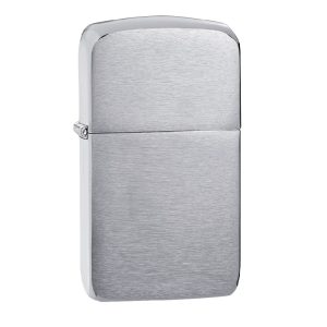Encendedor Cromo Cepillado Horizontal Zippo
