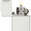 Encendedor Blanco Mate Zippo - Image 2