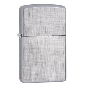 Encendedor Cromo Cepillado Tejido Zippo