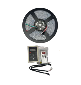 Cinta Led Mágica IP67 con Control y Adaptador x 5 Metros