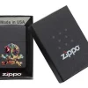 Encendedor Calavera Multicolor Zippo - Image 3