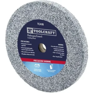 Piedra Esmeril 6" Grano 36 Ancho 3/4" Toolcraft