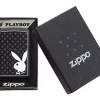 Encendedor Playboy Negro Mate Zippo - Image 4