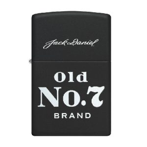Encendedor Jack Daniels Negro Mate Zippo