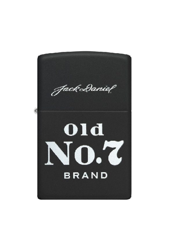 Encendedor Jack Daniels Negro Mate Zippo