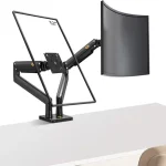 Soporte de Brazo Flexible para Dos Monitores 22 "a 32"