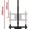Soporte de Techo para TV 32" a 70" Soporteck - Image 2