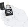 Encendedor Jack Daniels Negro Mate Zippo - Image 3