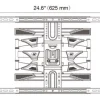 Soporte de Doble Brazo para TV  40" a 75" - Image 6