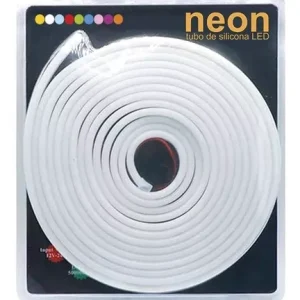 Cinta Led Blanca de Neón Flexible 12V x 5 Metros
