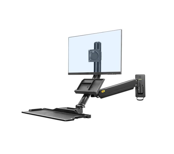Estación de Trabajo de Pared para Monitor 19" a 27"