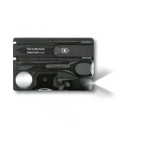 Navaja Swiss Card Lite Negra Transparente Victorinox