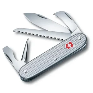Navaja Swiss Army 7 Alox Silver Victoriniox