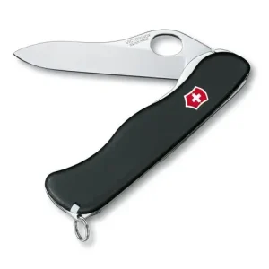 Navaja Sentinel Clip Negra Victorinox